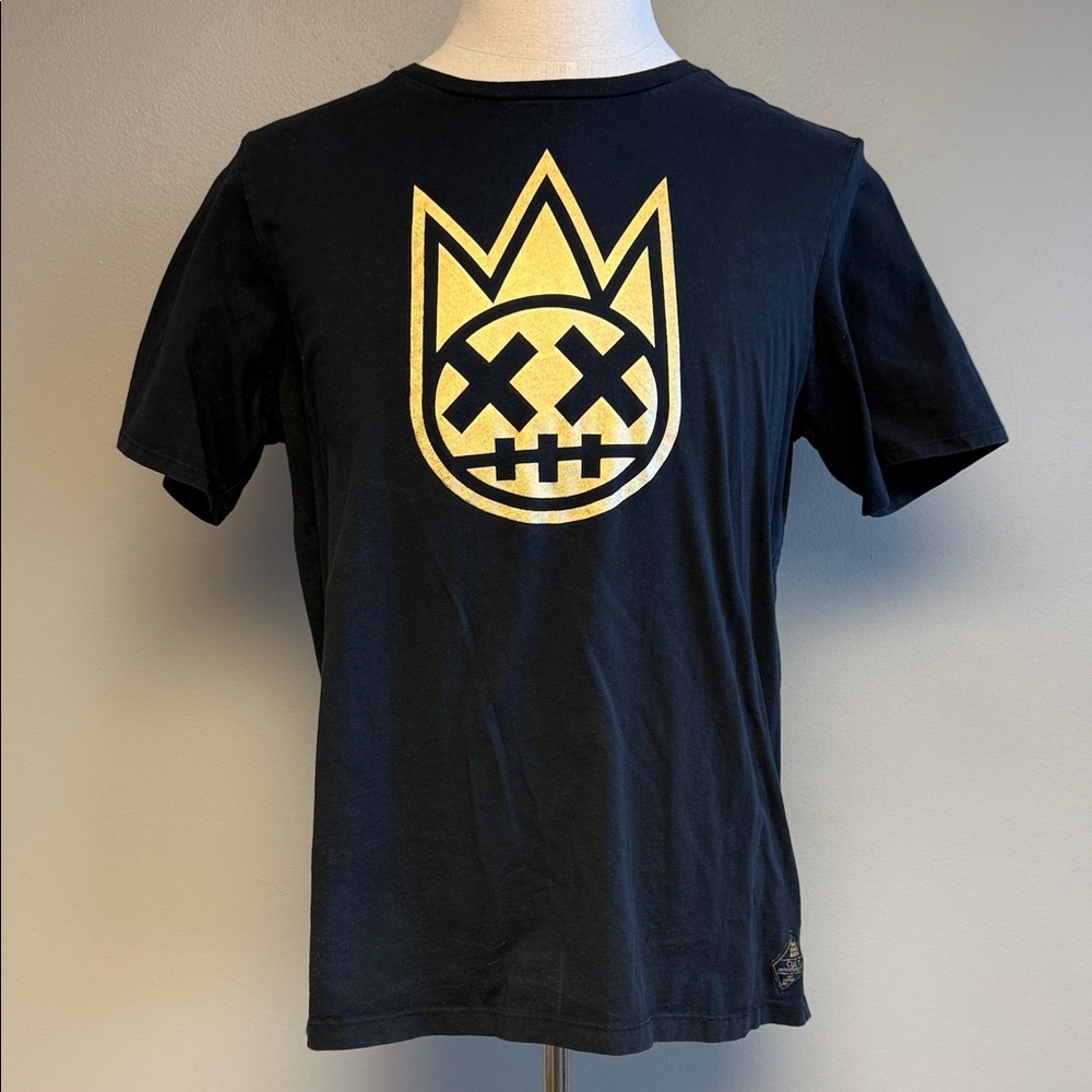 Cult Of Individuality Graphic T-Shirt | Size L | Black & Gold Crown Logo